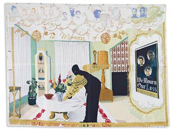 KERRY JAMES MARSHALL (1955 - ) Souvenir 1.                                                                                                       